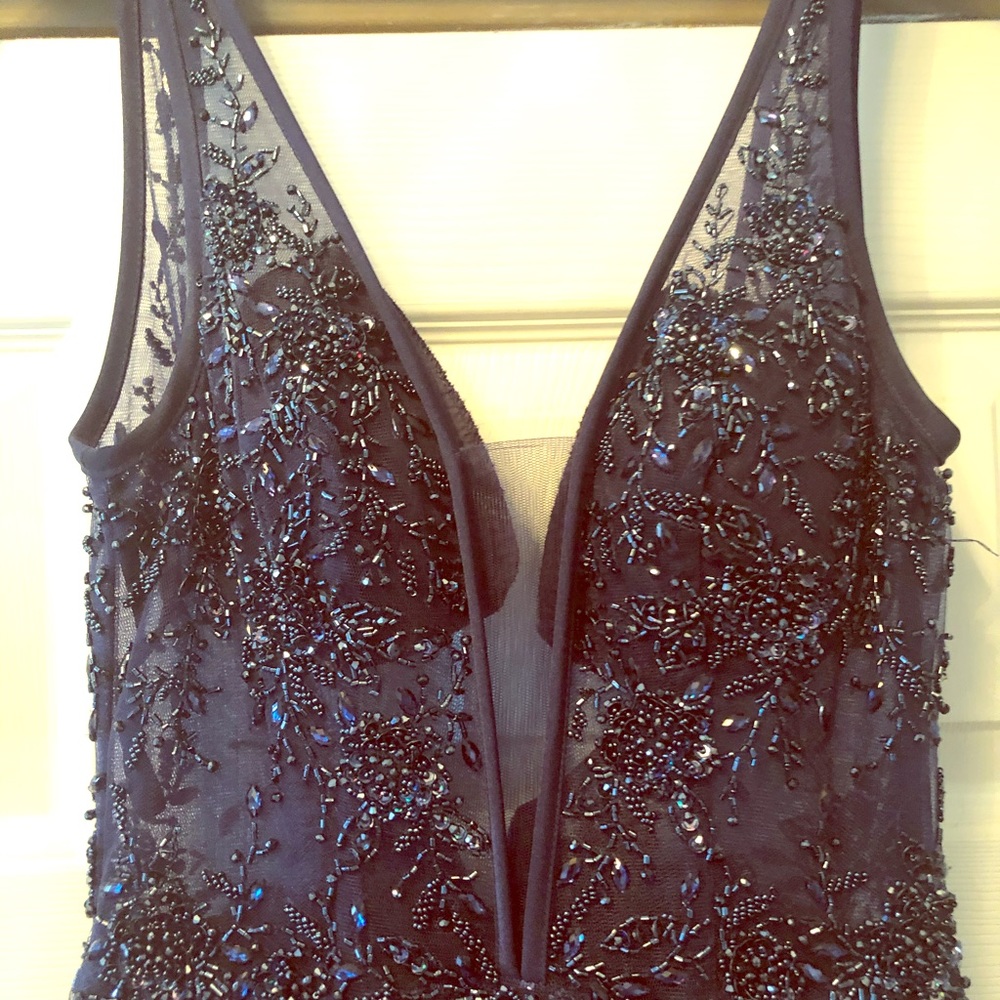 Gorgeous beaded prom gown!
